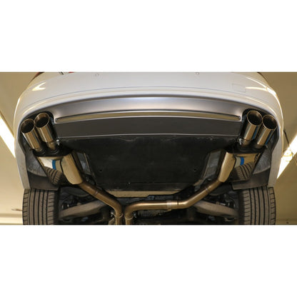 Sportschalldämpfer mit links/rechts je 2 Endrohren 90mm (Typ 25), inkl. (EG-) GENEHMIGUNG!