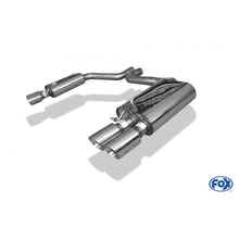 Sportschalldämpfer mit links/rechts je 2 Endrohren 100mm (Typ 25), inkl. (EG-) GENEHMIGUNG!