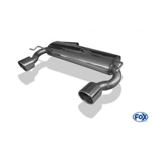 Sportschalldämpfer mit links/rechts je 1 Endrohr 100mm (Typ 16), inkl. (EG-) GENEHMIGUNG!