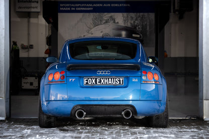 Sportschalldämpfer mit links/rechts je 1 Endrohr 114mm (Typ 25), inkl. (EG-) GENEHMIGUNG!