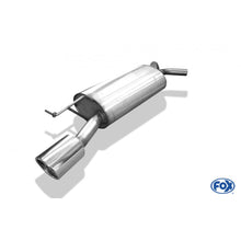 Sportschalldämpfer mit 1 Endrohr 100mm (Typ 17), inkl. TÜV-Teilegutachten!
