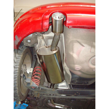 Sportschalldämpfer mit 1 Endrohr 100mm (Typ 17), inkl. TÜV-Teilegutachten!