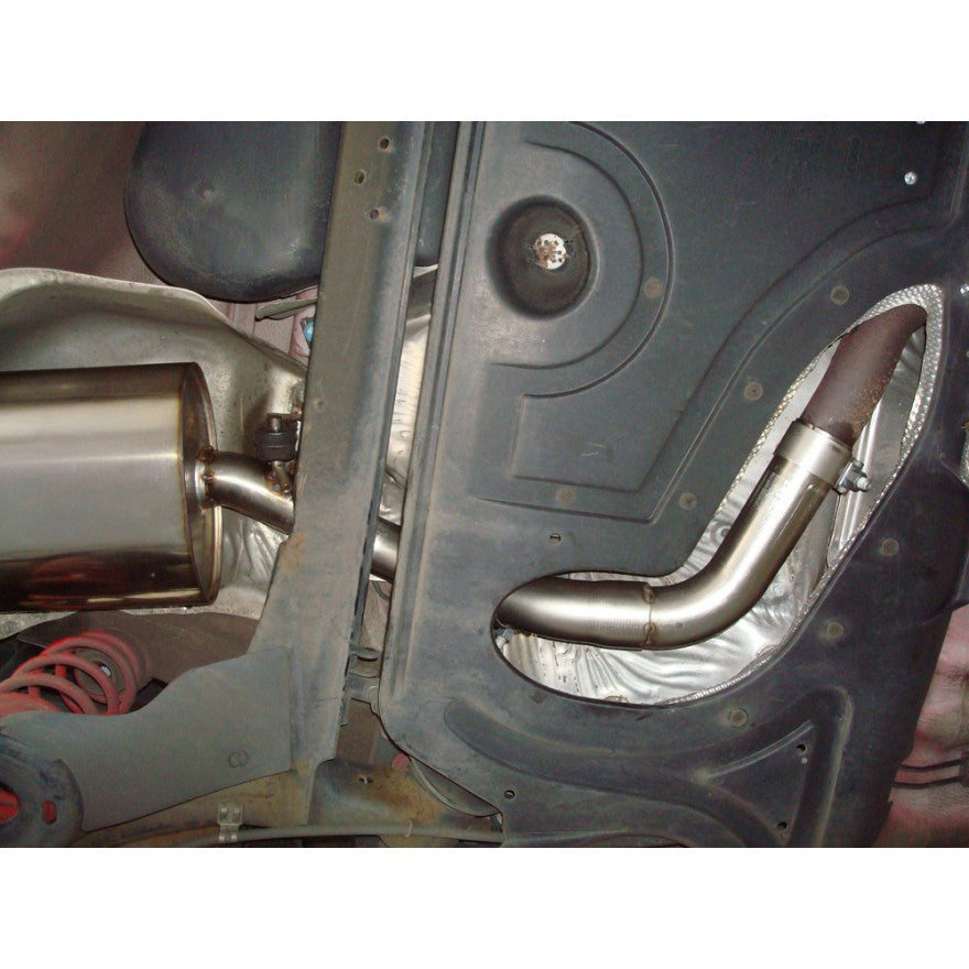 Sportschalldämpfer mit 1 Endrohr 100mm (Typ 17), inkl. TÜV-Teilegutachten!