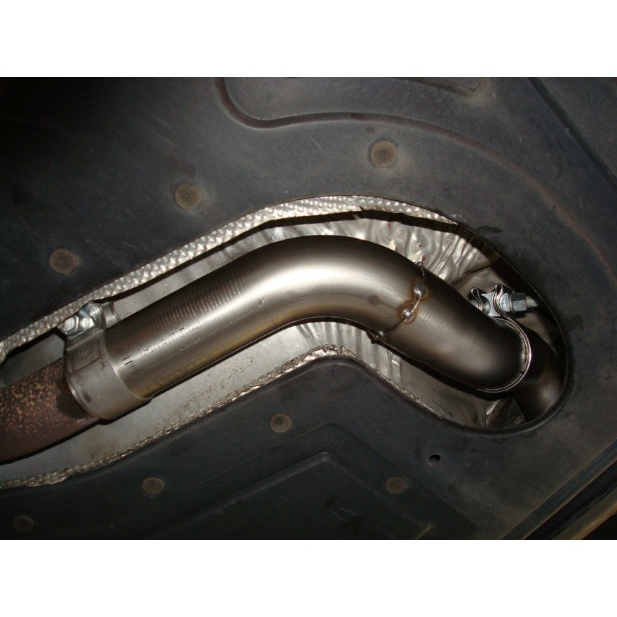 Sportschalldämpfer mit 1 Endrohr 100mm (Typ 17), inkl. TÜV-Teilegutachten!