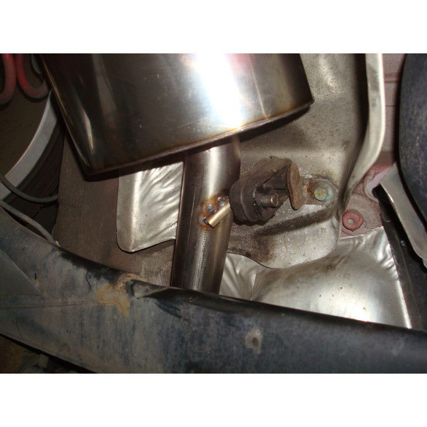 Sportschalldämpfer mit 1 Endrohr 100mm (Typ 17), inkl. TÜV-Teilegutachten!