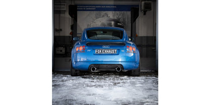 Sportschalldämpfer mit links/rechts je 1 Endrohr 114mm (Typ 25), inkl. TÜV-Teilegutachten!