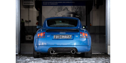 Sportschalldämpfer mit links/rechts je 1 Endrohr 114mm (Typ 25), inkl. TÜV-Teilegutachten!