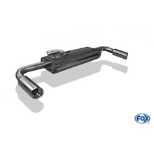 Sportschalldämpfer mit links/rechts je 1 Endrohr 90mm (Typ 17), inkl. (EG-) GENEHMIGUNG!