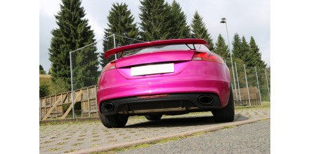 Sportschalldämpfer links/rechts mit Unterdruckklappe, passend mit originalen Endrohrblenden, inkl. (EG-) GENEHMIGUNG!