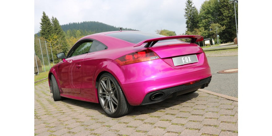 Anlage links/rechts mit Unterdruckklappe und Vorschalldämpfer, passend mit originalen Endrohrblenden, inkl. (EG-) GENEHMIGUNG!