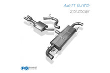 Anlage links/rechts mit Unterdruckklappe und Vorschalldämpfer, passend mit originalen Endrohrblenden, inkl. (EG-) GENEHMIGUNG!