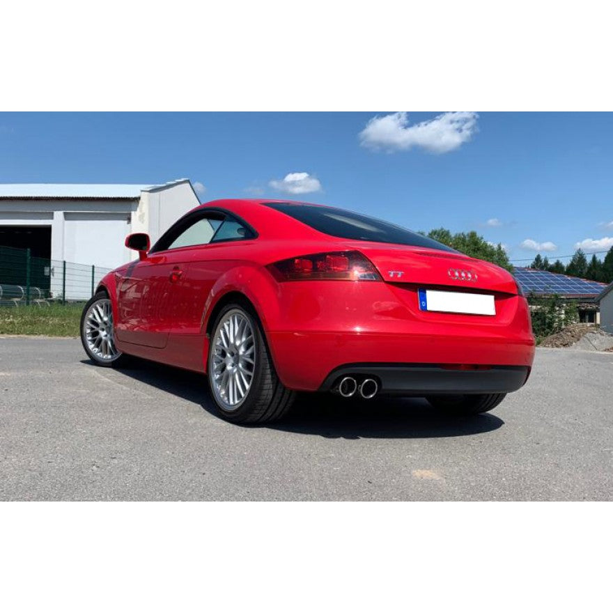 Sportschalldämpfer mit 2 Endrohren 90mm (Typ 17), inkl. (EG-) GENEHMIGUNG!