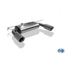 Sportschalldämpfer mit links/rechts je 1 Endrohr 100mm (Typ 25), inkl. (EG-) GENEHMIGUNG!