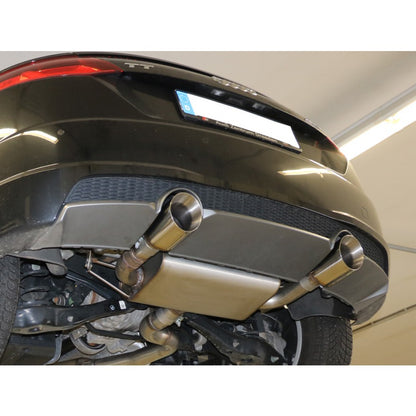 Sportschalldämpfer mit links/rechts je 1 Endrohr 100mm (Typ 25), inkl. (EG-) GENEHMIGUNG!