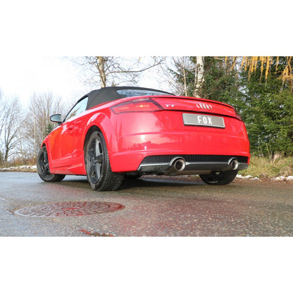 Sportschalldämpfer mit links/rechts je 1 Endrohr 100mm (Typ 25), inkl. (EG-) GENEHMIGUNG!