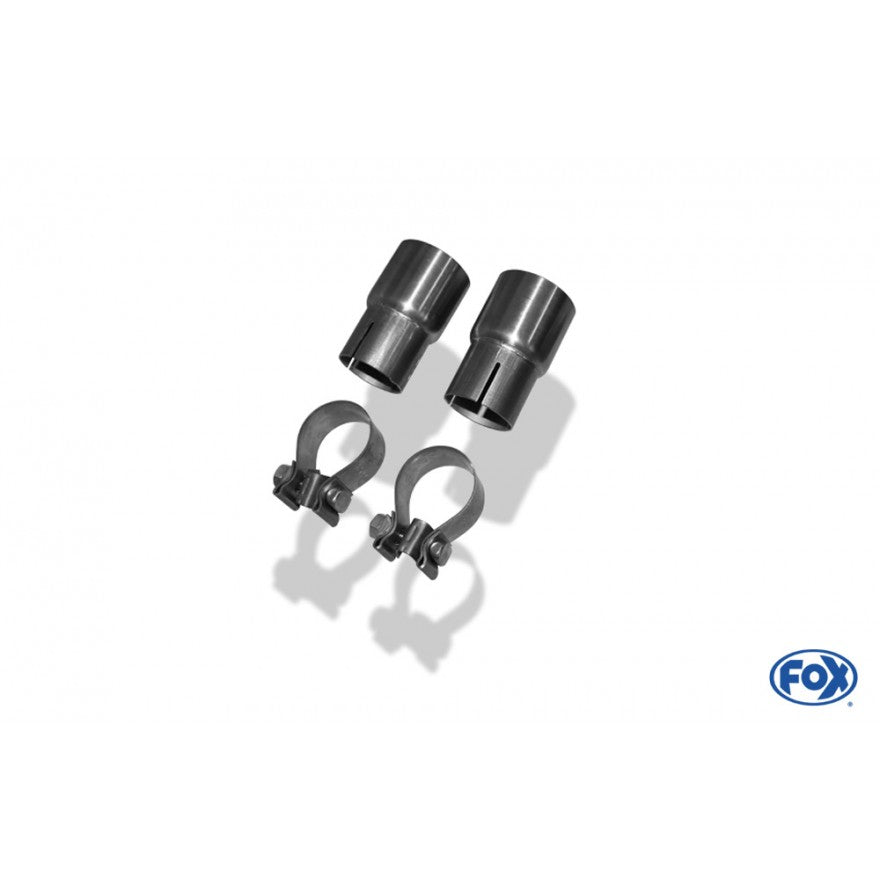 Adapter für Montage des FOX Vorschalldämpfers / Vorschalldämpfer-Ersatzrohres auf originalen KAT