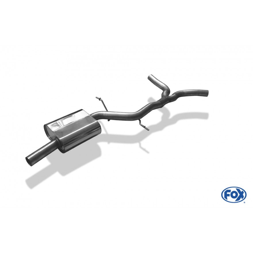 Mittelschalldämpfer, inkl. (EG-) GENEHMIGUNG!