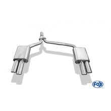 Sportschalldämpfer mit links/rechts je 2 Endrohren 88x74mm (Typ 32), inkl. (EG-) GENEHMIGUNG!