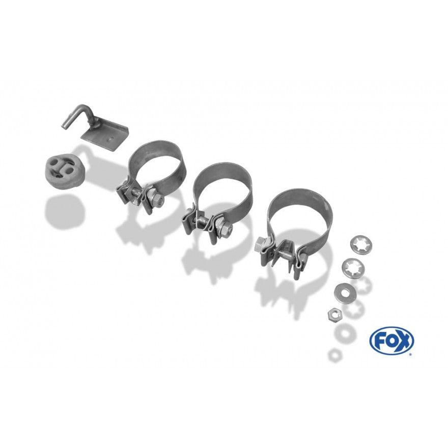 Sportschalldämpfer mit links/rechts je 2 Endrohren 88x74mm (Typ 32), inkl. (EG-) GENEHMIGUNG!