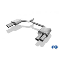 Sportschalldämpfer mit links/rechts je 2 Endrohren 88x74mm (Typ 32), inkl. (EG-) GENEHMIGUNG!