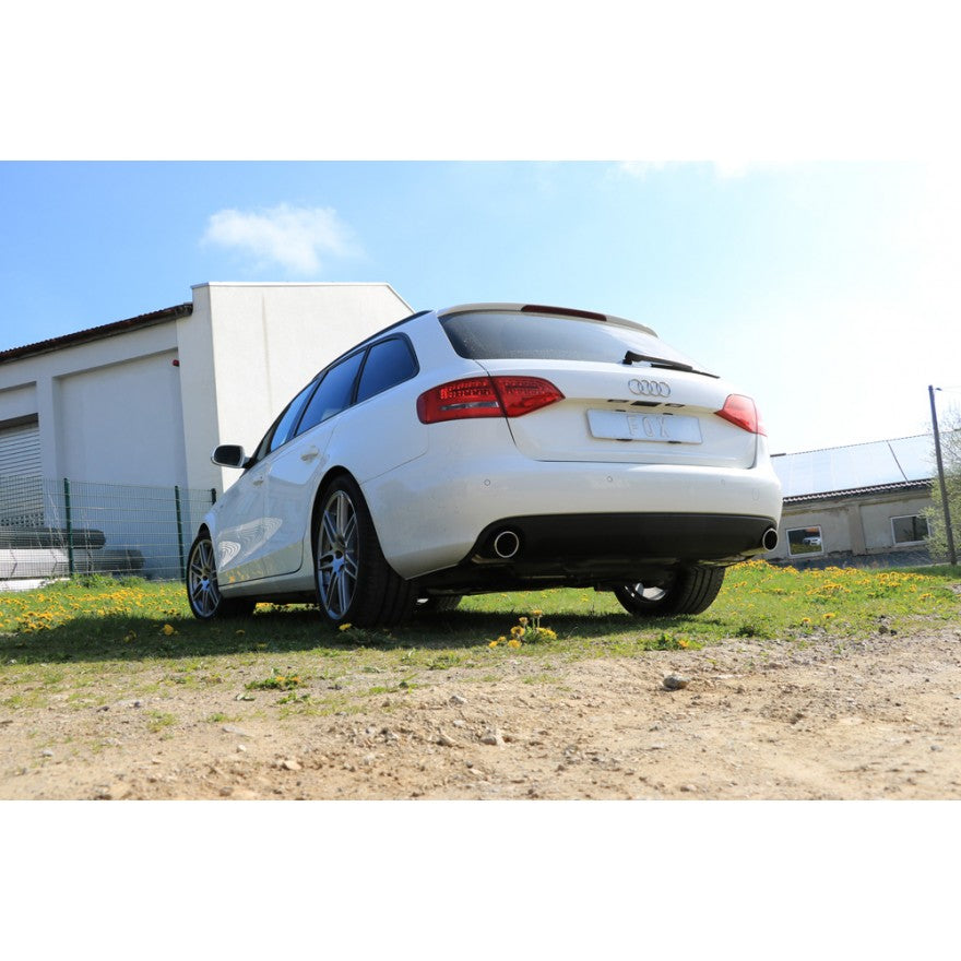 Sportschalldämpfer mit links/rechts je 1 Endrohr 100mm (Typ 16), inkl. (EG-) GENEHMIGUNG!