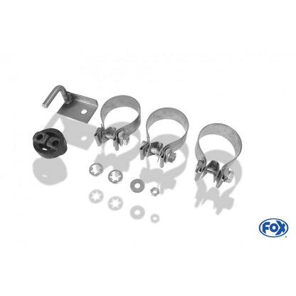 Sportschalldämpfer mit links/rechts je 1 Endrohr 100mm (Typ 16), inkl. (EG-) GENEHMIGUNG!