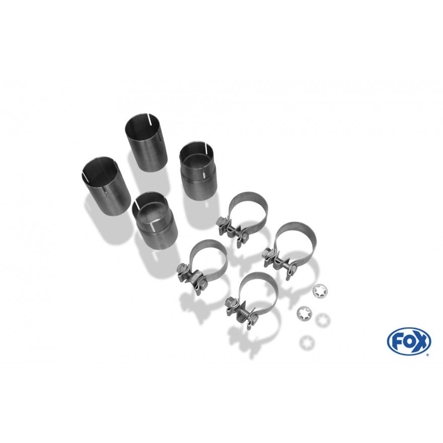 Sportschalldämpfer mit links/rechts je 1 Endrohr 100mm (Typ 17), inkl. (EG-) GENEHMIGUNG!