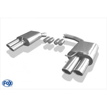 Sportschalldämpfer links/rechts mit je 2 Endrohren 88x74mm (Typ 32), inkl. (EG-) GENEHMIGUNG!