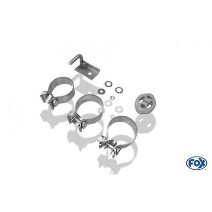 Sportschalldämpfer mit links/rechts je 2 Endrohren 88x74mm (Typ 32), inkl. (EG-) GENEHMIGUNG!