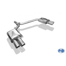 Sportschalldämpfer mit links/rechts je 2 Endrohren 88x74mm (Typ 32), inkl. (EG-) GENEHMIGUNG!