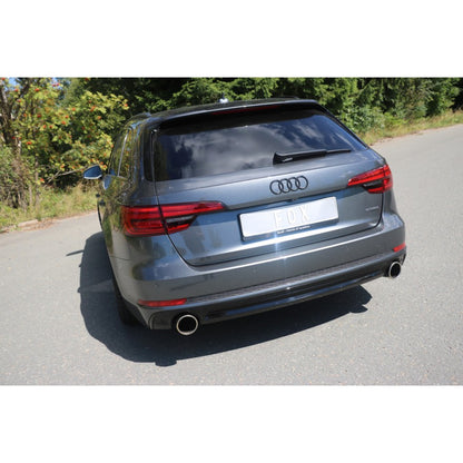 Sportschalldämpfer mit links/rechts je 1 Endrohr 100mm (Typ 16), inkl. (EG-) GENEHMIGUNG!