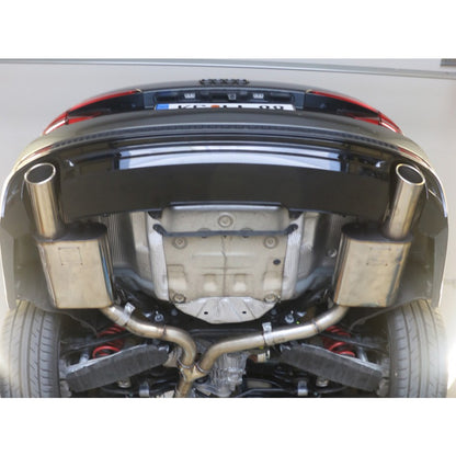 Sportschalldämpfer mit links/rechts je 1 Endrohr 100mm (Typ 16), inkl. (EG-) GENEHMIGUNG!