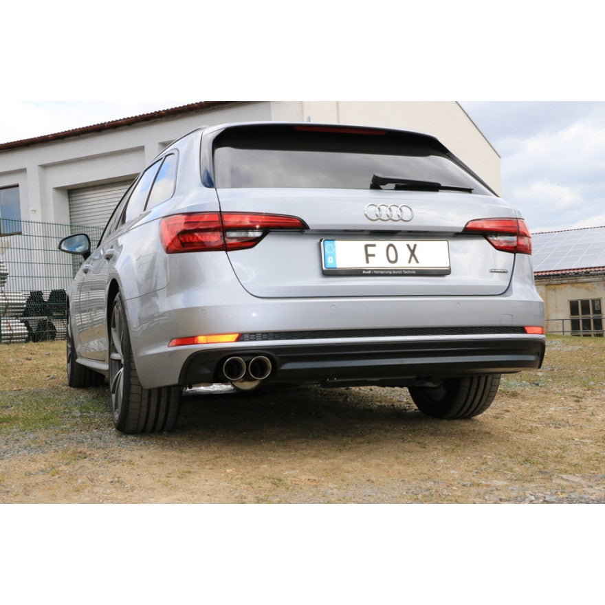 Sportschalldämpfer mit 2 Endrohren 80mm (Typ 25), inkl. (EG-) GENEHMIGUNG!