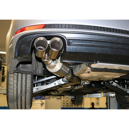 Sportschalldämpfer mit 2 Endrohren 80mm (Typ 25), inkl. (EG-) GENEHMIGUNG!