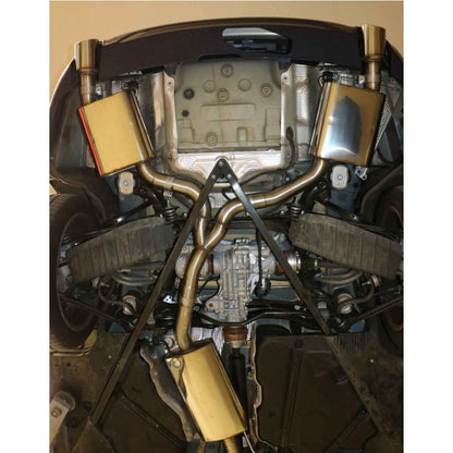 Sportschalldämpfer mit links/rechts je 1 Endrohr 100mm (Typ 16), inkl. (EG-) GENEHMIGUNG!