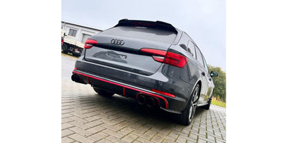 Komplettanlage mit links/rechts je 2 Endrohren 100mm (Typ 25) schwarz emalliert, inkl. (EG-) GENEHMIGUNG!