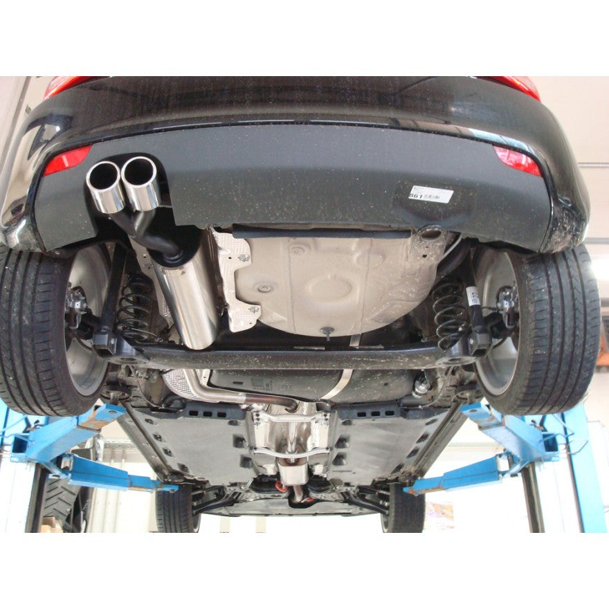 Sportschalldämpfer 2 Endrohren 90mm (Typ 16), inkl. (EG-) GENEHMIGUNG!