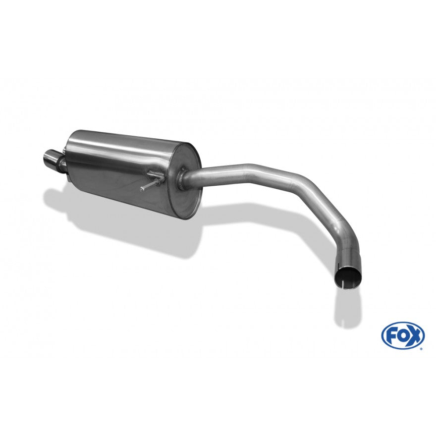 Sportschalldämpfer 2 Endrohren 90mm (Typ 16), inkl. (EG-) GENEHMIGUNG!