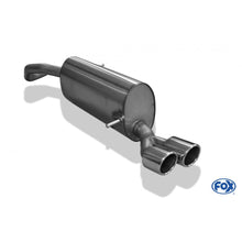 Sportschalldämpfer 2 Endrohren 90mm (Typ 16), inkl. (EG-) GENEHMIGUNG!