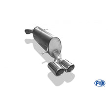 Sportschalldämpfer 2 Endrohren 90mm (Typ 16), inkl. (EG-) GENEHMIGUNG!