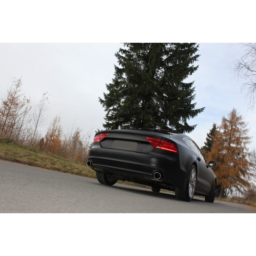 Sportschalldämpfer mit links/rechts je 1 Endrohr 100mm (Typ 16), inkl. (EG-) GENEHMIGUNG!