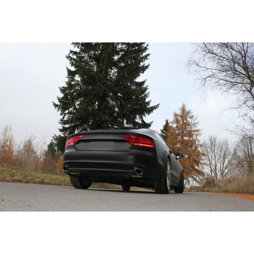 Sportschalldämpfer mit links/rechts je 1 Endrohr 115x85mm (Typ 38), inkl. (EG-) GENEHMIGUNG!