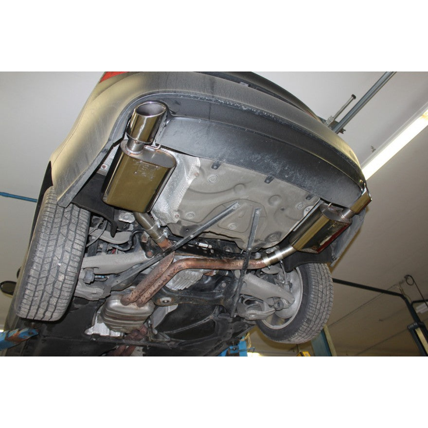 Sportschalldämpfer mit links/rechts je 1 Endrohr 115x85mm (Typ 38), inkl. (EG-) GENEHMIGUNG!