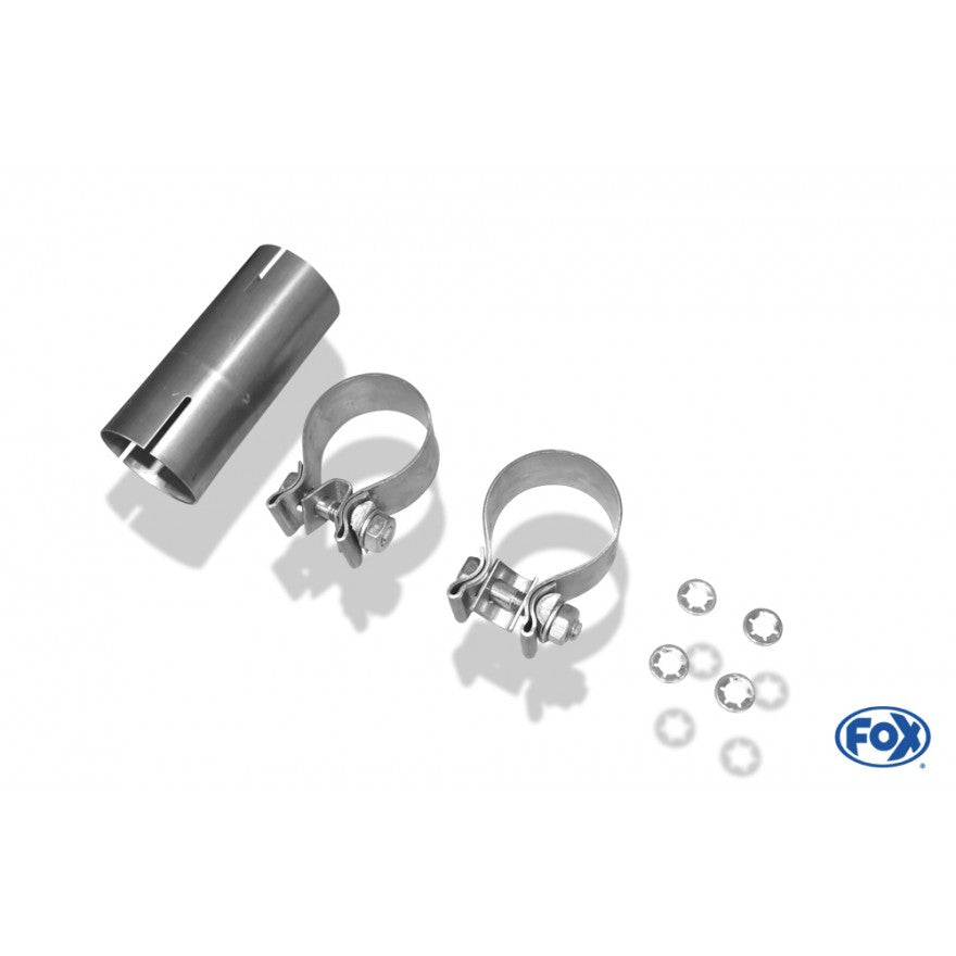 Sportschalldämpfer 1 Endrohr 80mm (Typ 14), inkl. (EG-) GENEHMIGUNG!