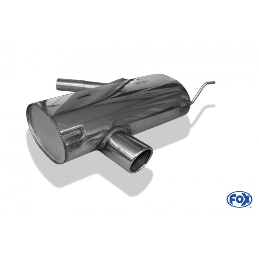 Sportschalldämpfer 1 Endrohr 90mm (Typ 16), inkl. (EG-) GENEHMIGUNG!