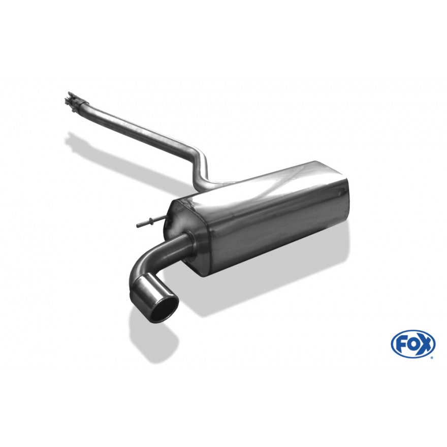 Sportschalldämpfer mit 1 Endrohr 90mm (Typ 16), inkl. (EG-) GENEHMIGUNG!