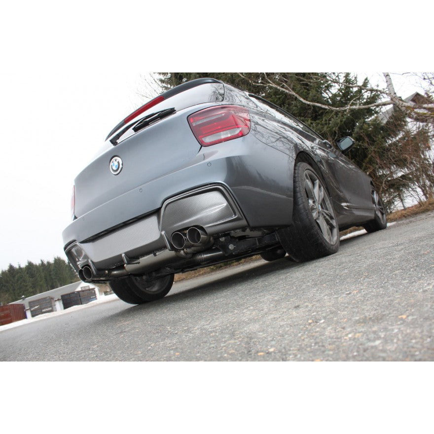 Sportschalldämpfer mit links/rechts je 2 Endrohren 80mm (Typ 14), inkl. (EG-) GENEHMIGUNG!