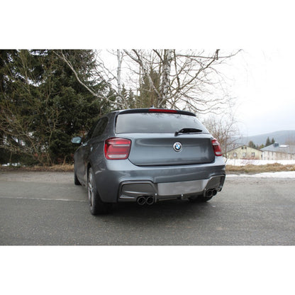 Sportschalldämpfer mit links/rechts je 2 Endrohren 80mm (Typ 14), inkl. (EG-) GENEHMIGUNG!