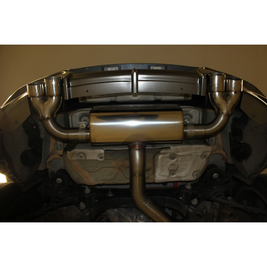 Sportschalldämpfer mit links/rechts je 2 Endrohren 80mm (Typ 14), inkl. (EG-) GENEHMIGUNG!