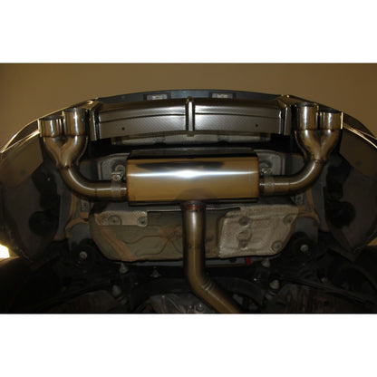 Sportschalldämpfer mit links/rechts je 2 Endrohren 80mm (Typ 14), inkl. (EG-) GENEHMIGUNG!